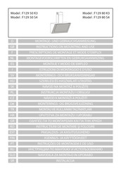 AIRFORCE F129 80 S4 Montaje Y Modo De Empleo