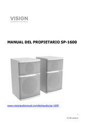 Vision SP-1600 Manual Del Propietário