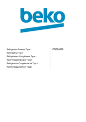 Beko CS234020 Manual Del Usuario