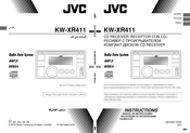 JVC KW-XR411 Manual De Instrucciones