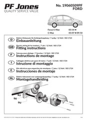 PF Jones 19060509PF Instrucciones De Montaje