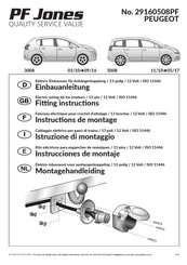 PF Jones 29160508PF Instrucciones De Montaje