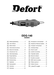 Defort 98298604 Instrucciones De Servicio