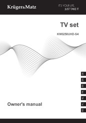 Krüger & Matz KM0250UHD-S4 Manual De Instrucciones