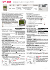 Circutor RGU10C MT Manual Del Usuario