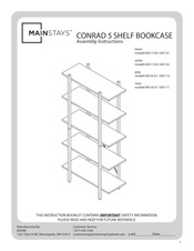 Mainstays CONRAD MS17-D4-1007-02 Instrucciones De Ensamble