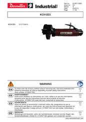 Desoutter KC912D3 Manual Del Usuario