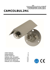 Velleman CAMCOLBUL2N1 Manual Del Usuario