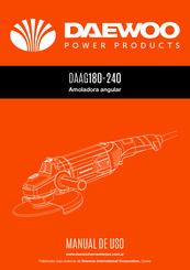 Daewoo DAAG180-240 Manual De Uso