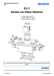 Binks E2-7 Manual De Mantenimiento