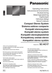 Panasonic SC-HC17 Instrucciones De Funcionamiento