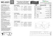 Tecno Mobili MC-2221 Instrucciones De Montaje