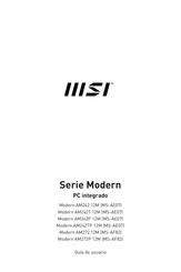 MSI Modern AM242TP 12M Guía De Usuario