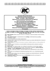 RC RC7104 Manual De Funcionamento