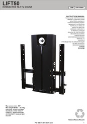 Omnimount LIFT50 Manual De Instrucciones