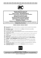 RC RC8130 Manual De Funcionamiento