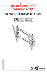 peerless-AV SmartMountXT STX645L Instrucciones De Montaje