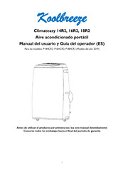 Koolbreeze Climateasy 18R2 Manual Del Usuario Y Guía Del Operador