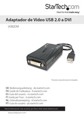 StarTech USB2DVI Guia Del Usuario