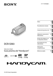 Sony HANDYCAM DCR-SX83 Guia Practica