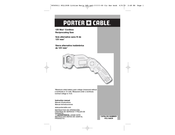 Porter Cable PCL120CR Manual De Instrucciones