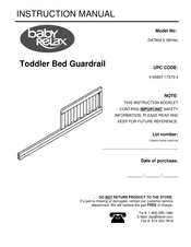 Baby Relax DA7604-5 Manual De Instrucciones