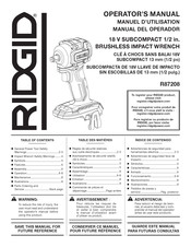 RIDGID R87208 Manual Del Operador