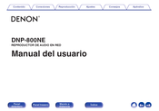 Denon DNP-800NE Manual Del Usuario