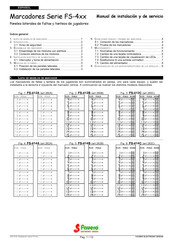 Favero FS-412A Manual De Instalación Y De Servicio