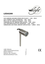 VelLight LEDA200 Manual Del Usuario