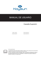 Kaysun KCIS-71 DR11 Manual De Usuario