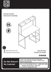 LHFD C1910126 Instrucciones De Ensamblaje