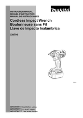 Makita XWT06 Manual De Instrucciones