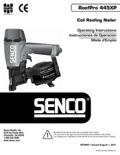 ISANTA SENCO RoofPro 445XP Instrucciones De Operación