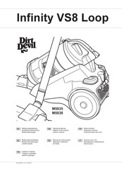 Dirt Devil Infinity VS8 Loop M5035 Manual De Instrucciones