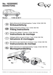 ConWys AG 16320500C Instrucciones De Montaje