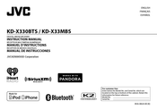 JVC KD-X330BTS Manual De Instrucciones