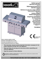 Nexgrill 720-0896GA Instrucciones De Operación