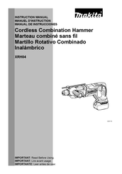 Makita XRH04 Manual De Instrucciones