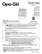 Dyna-Glo IRSS12LPT-2P Manual Del Usuario