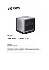 GPX CP308S Manual De Instrucciones