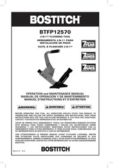 Bostitch BTFP12570 Manual De Operación Y De Mantenimiento