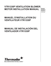 Thermador VTR1330P Manual De Instalación