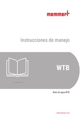 Memmert WTB Instrucciones De Manejo