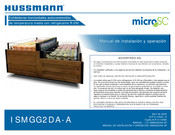 Hussmann micro SC ISMGG2DA-A Manual De Instalación Y Operación