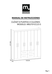 m+ MB3701CC23-5 Manual De Instrucciones