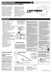 PEDROLLO EASY PRESS Manual De Instrucciones