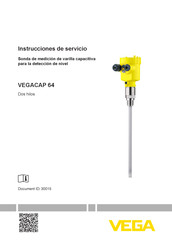 Vega VEGACAP 64 Instrucciones De Servicio