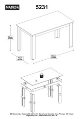 madesa 5231 Instrucciones De Montaje