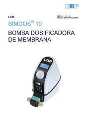 KNF SIMDOS 10 Manual De Instrucciones